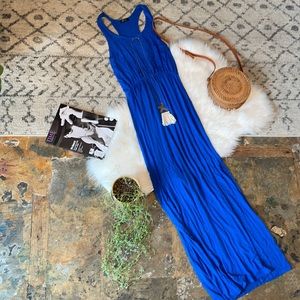 HP 💙 Royal Blue Maxi Dress - Racer Back | S / M 💙